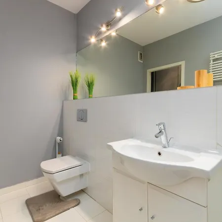 アパート Wyspa Slodowa Serenity By Bookinghost ヴロツワフ